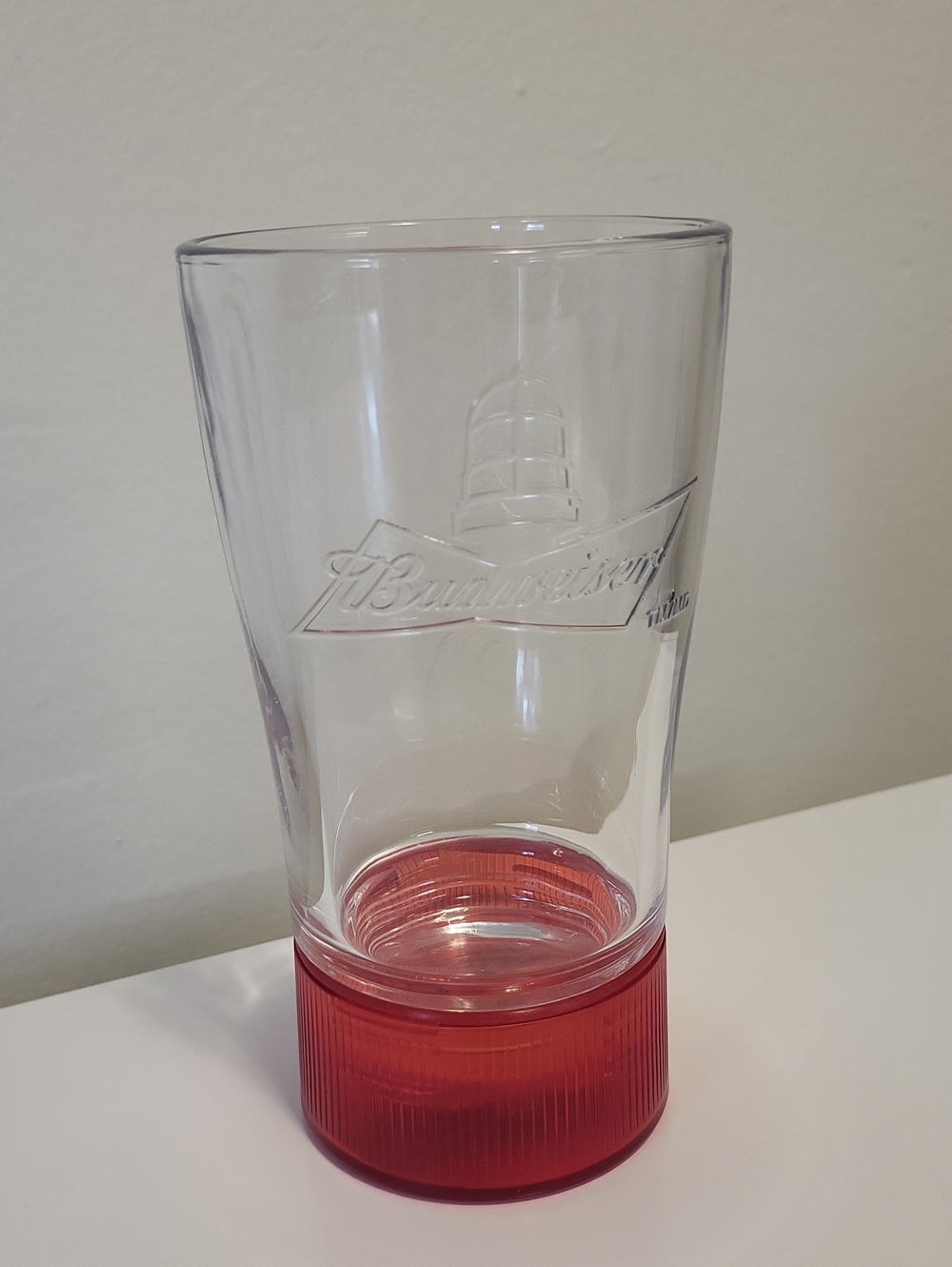 Budweiser Touchdown Glass